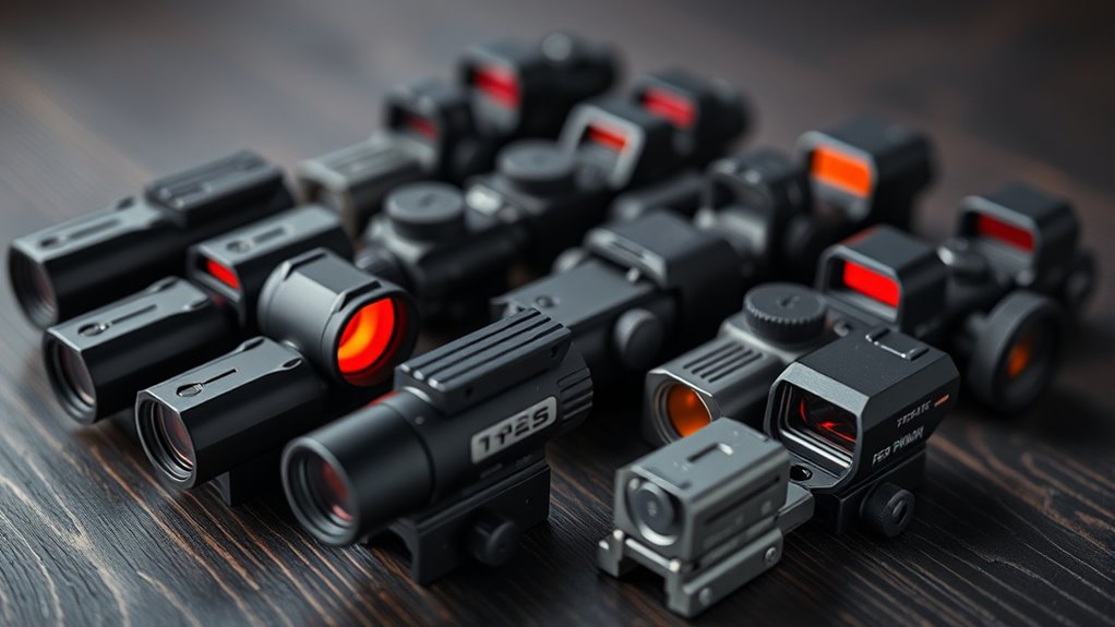 top pdw red dot sights