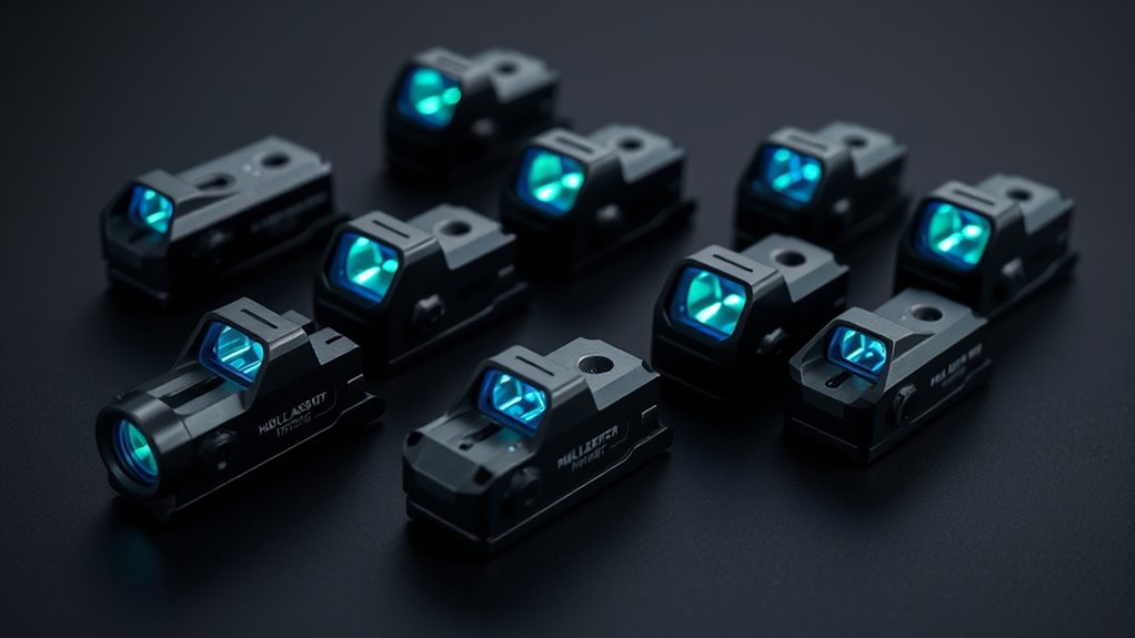top pistol holographic sights