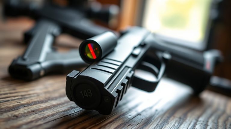 top pistol red dot moa