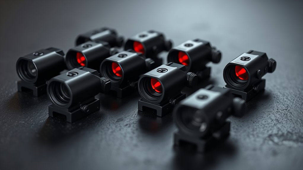 top pistol red dot sights