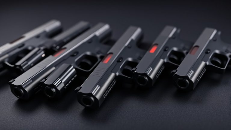 top pistol red dot sights