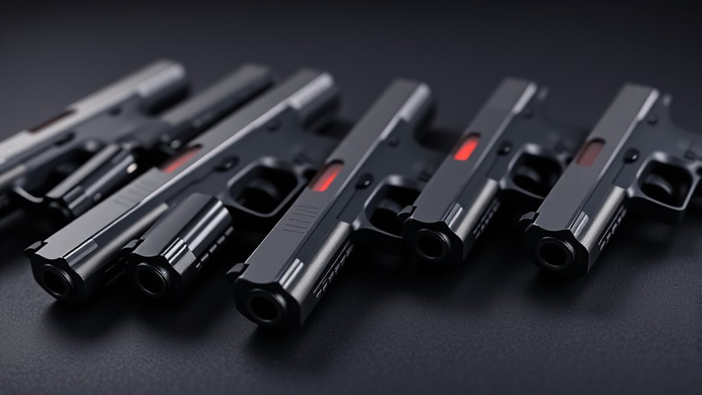 top pistol red dot sights