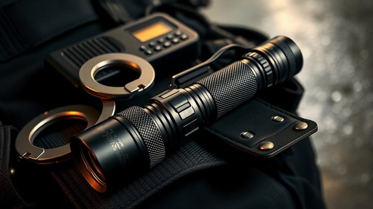 top police duty flashlights
