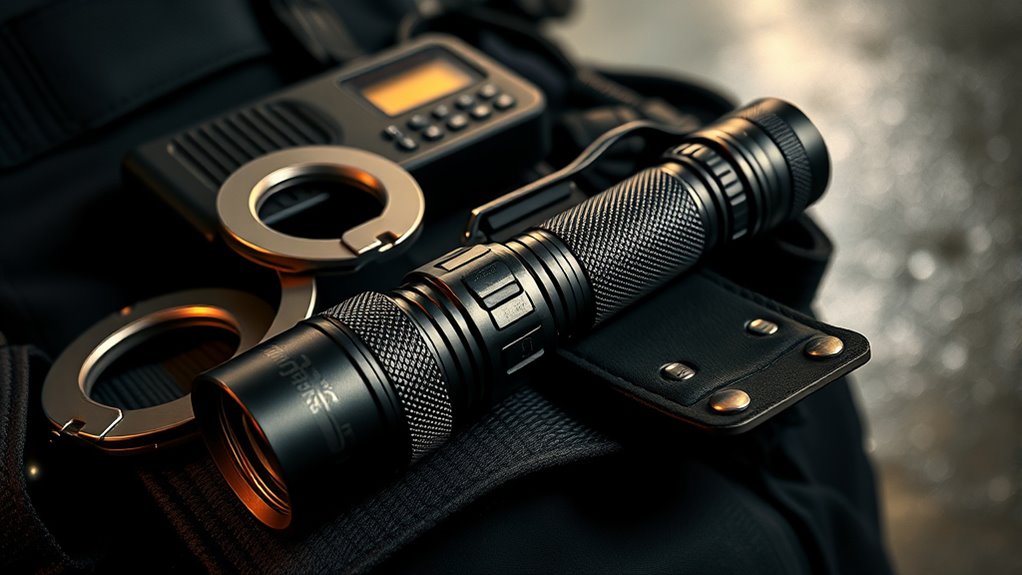 top police duty flashlights