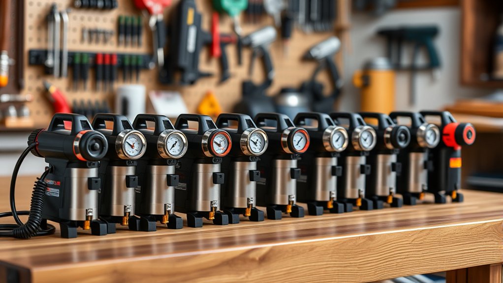 top portable nail gun compressors