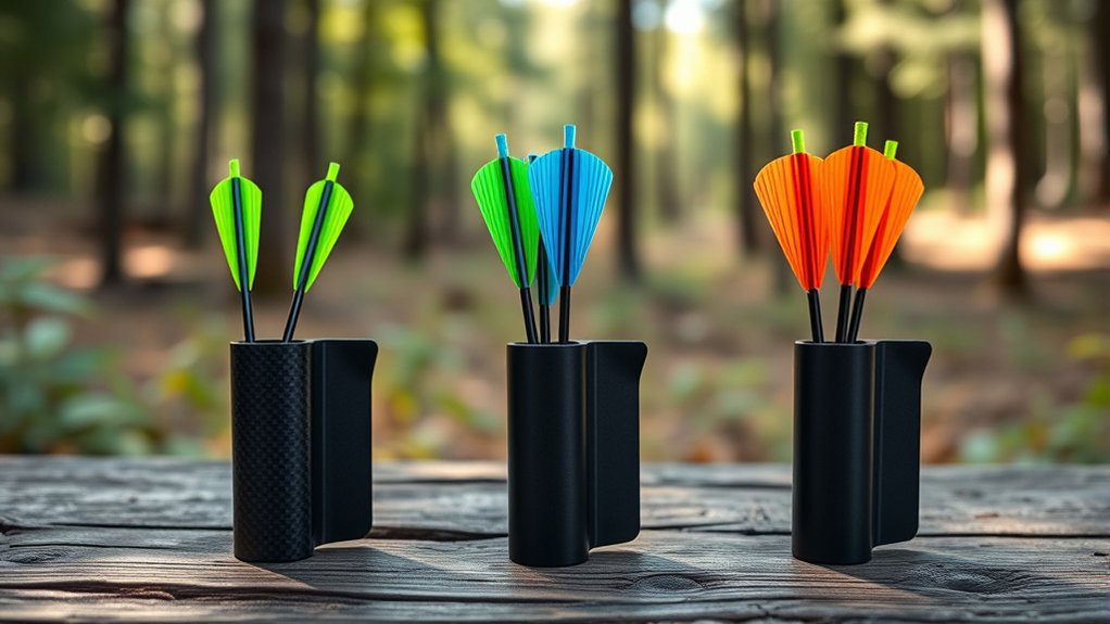 top quivers for tiny arrows