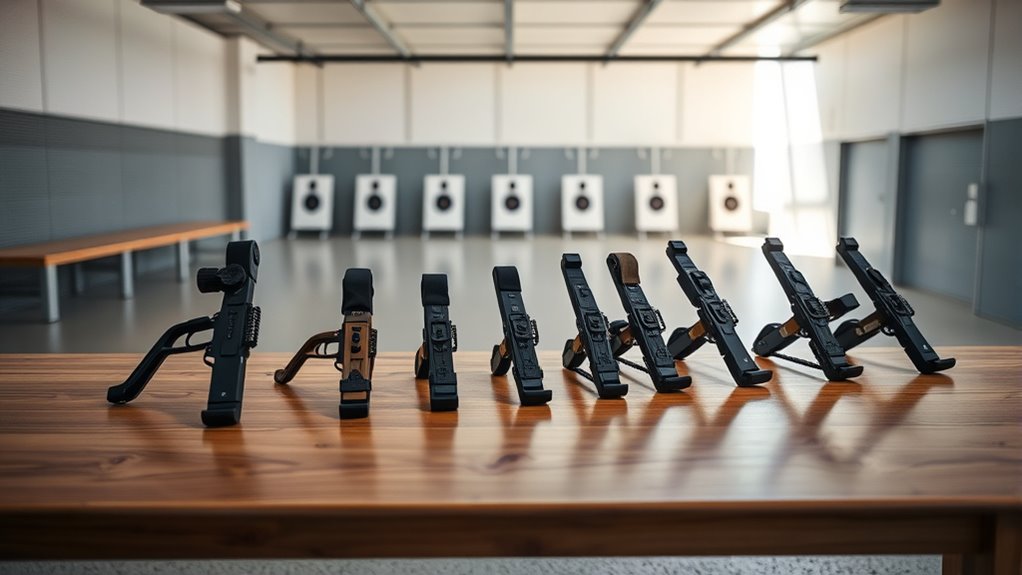 top range shooting braces