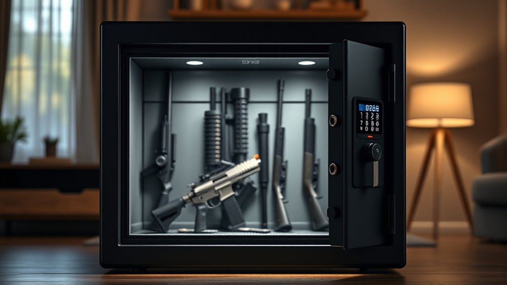top rated home gun safes