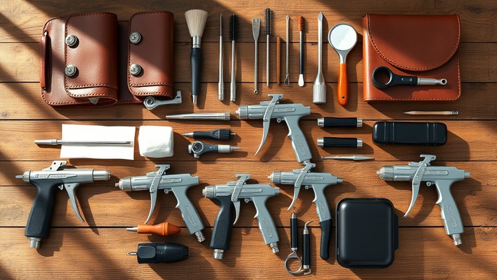 top rated spray gun cleaning kits