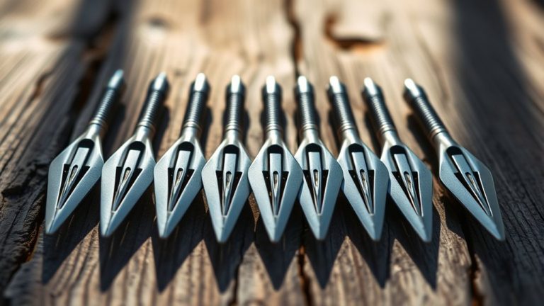 top rear deploying broadheads