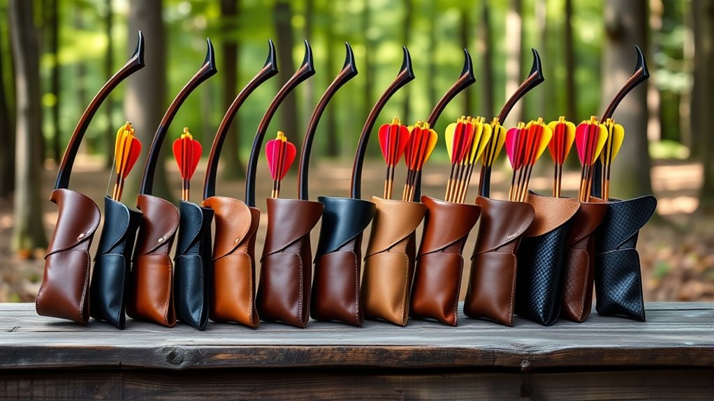 top recurve bow quivers
