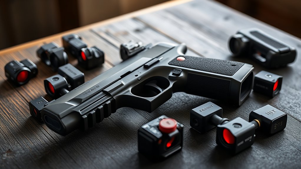 top red dot optics