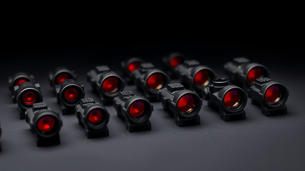 top red dot optics