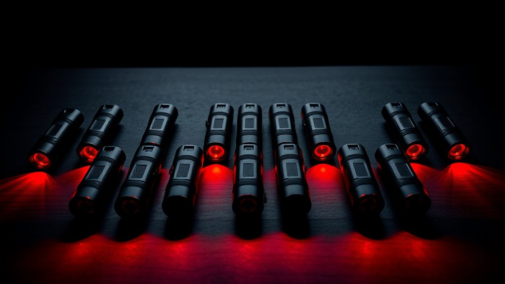 top red light flashlights