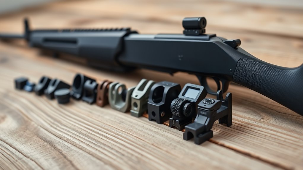top ruger 1022 iron sights