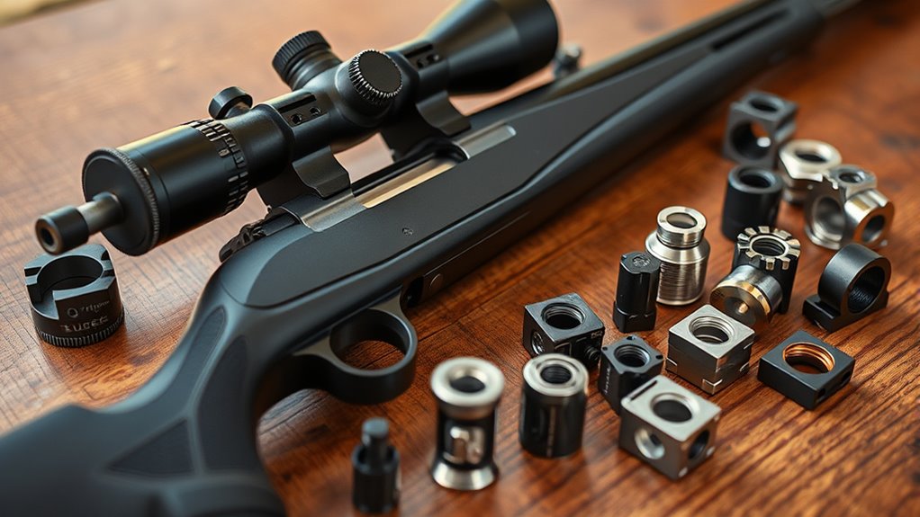 top ruger rimfire scope mounts