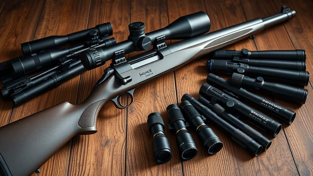 top scopes for savage a17