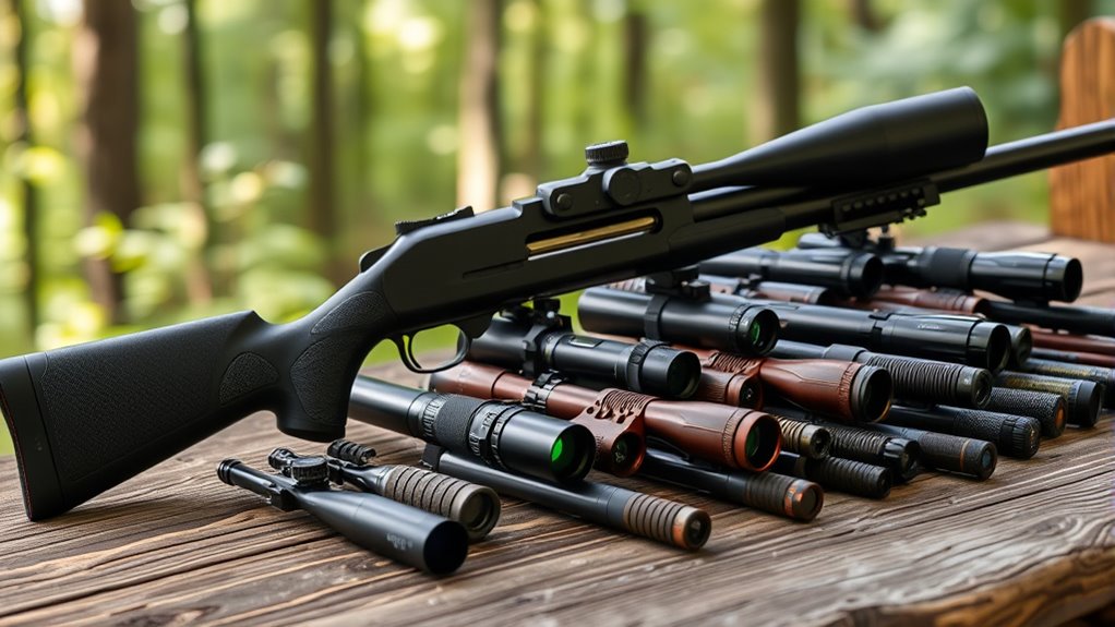 top shotgun rifle scopes