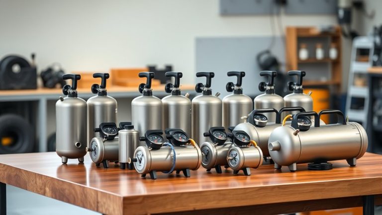 top small nail gun compressors