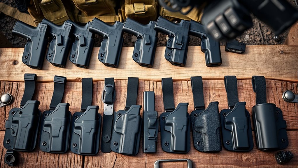 top tactical pistol holsters