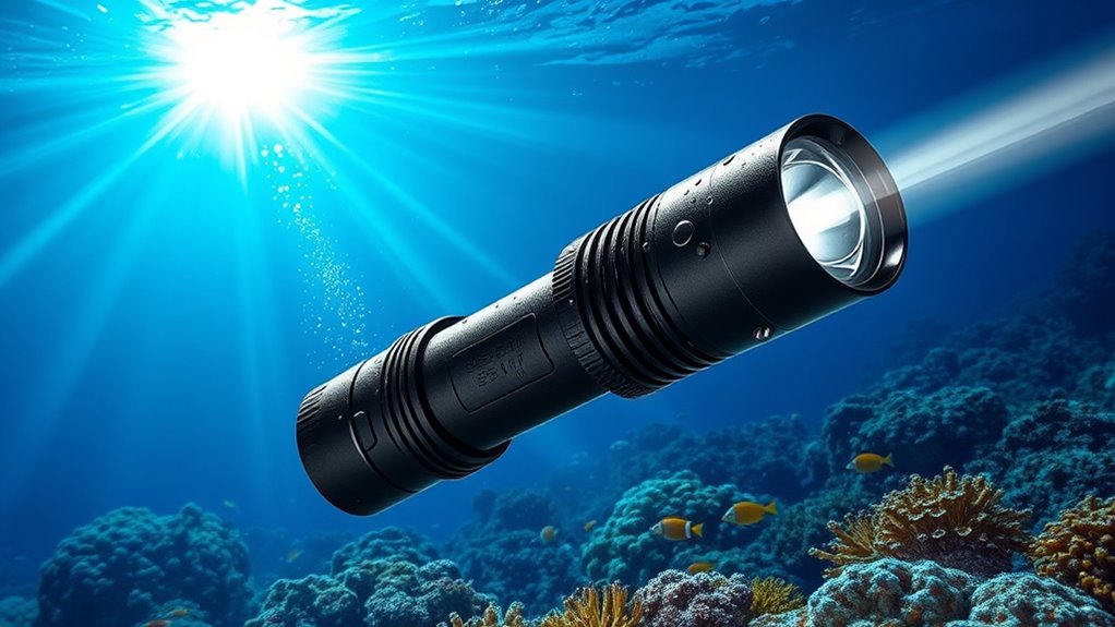top underwater diving flashlights
