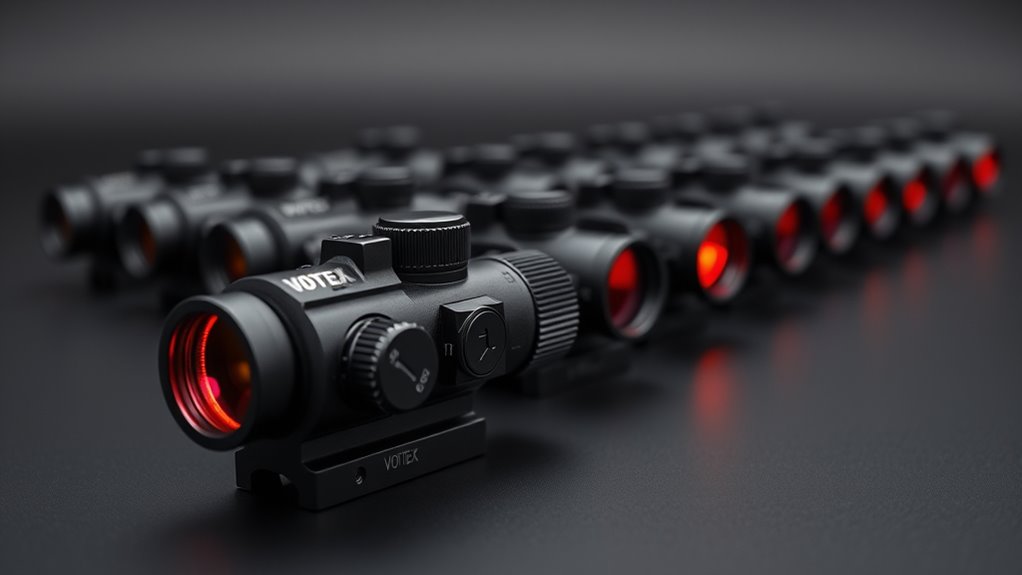 top vortex pistol red dots