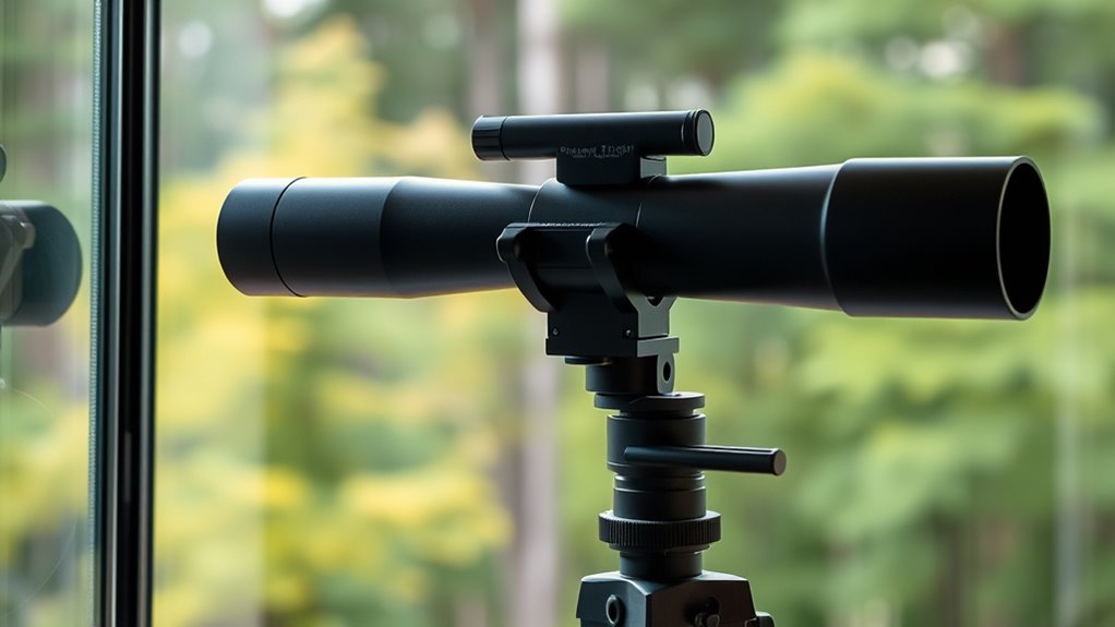 top window mount spotting scopes