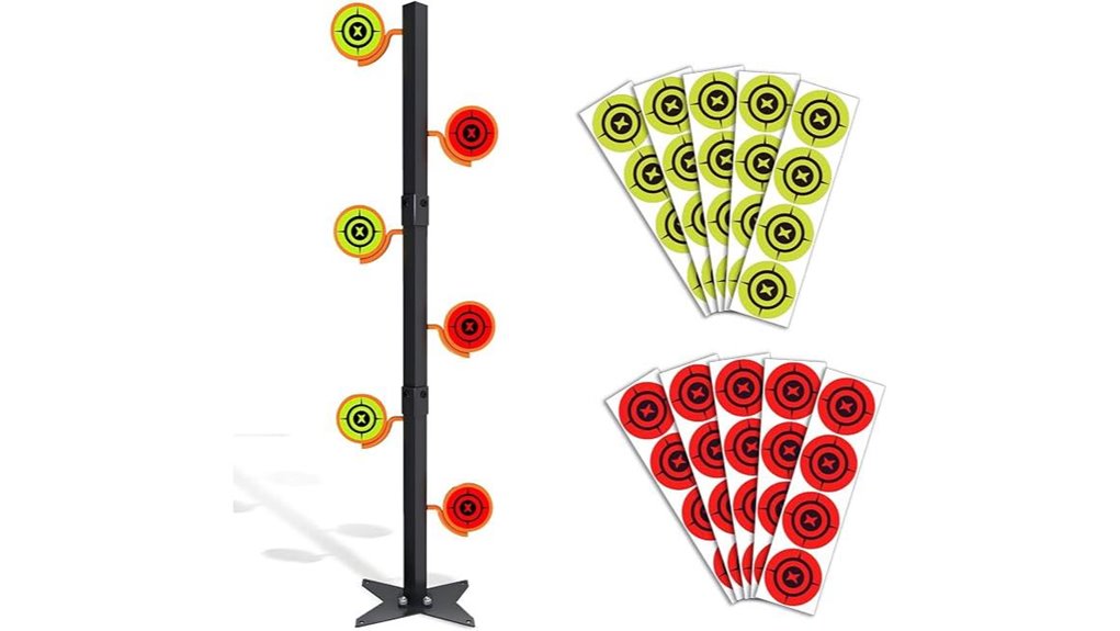 22 caliber metal target