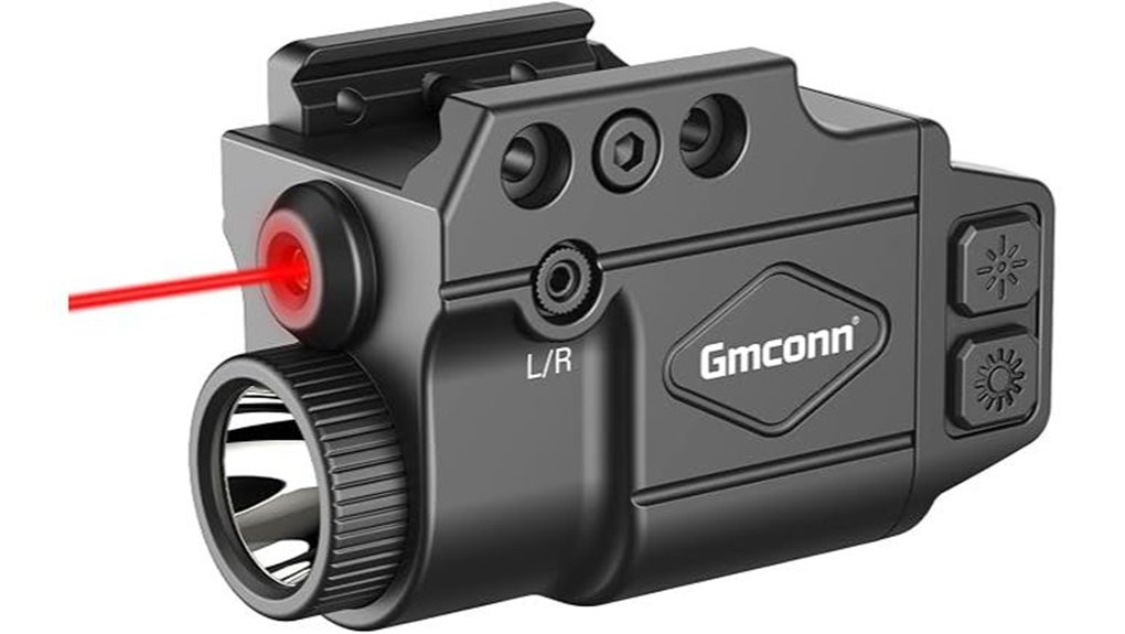 800 lumen red laser