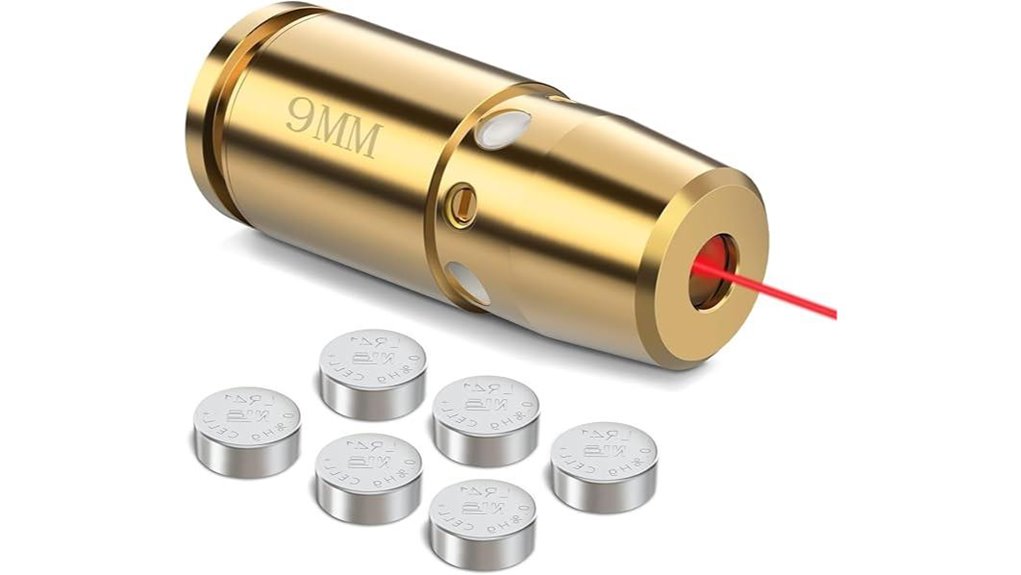 9mm laser bore sighter
