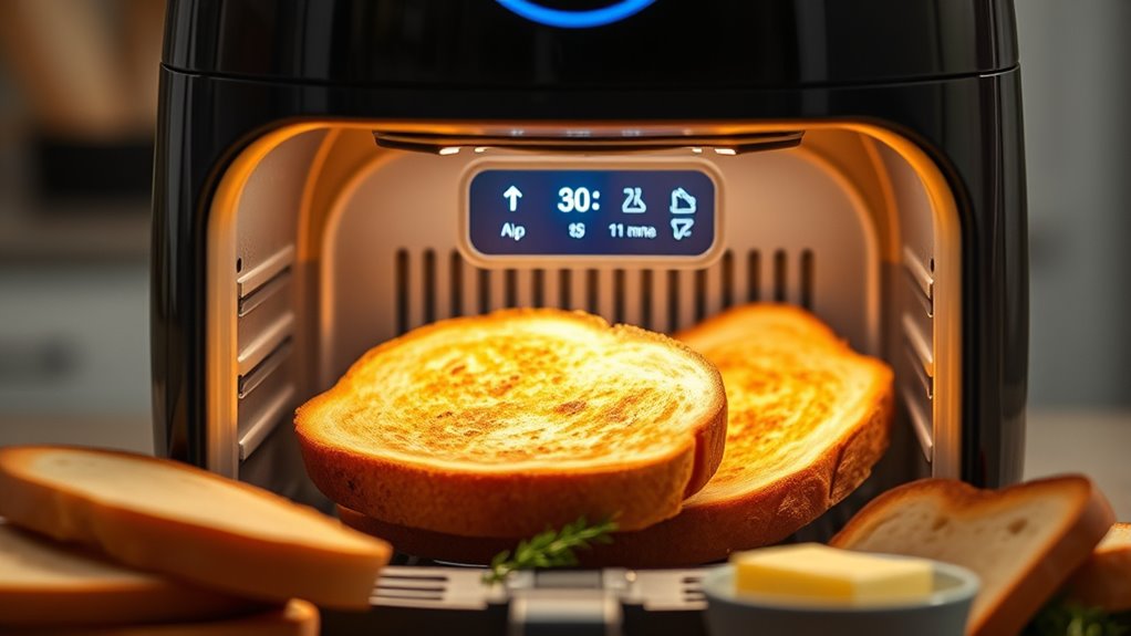 adjust temperature and airflow