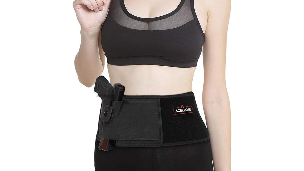 adjustable belly band holster