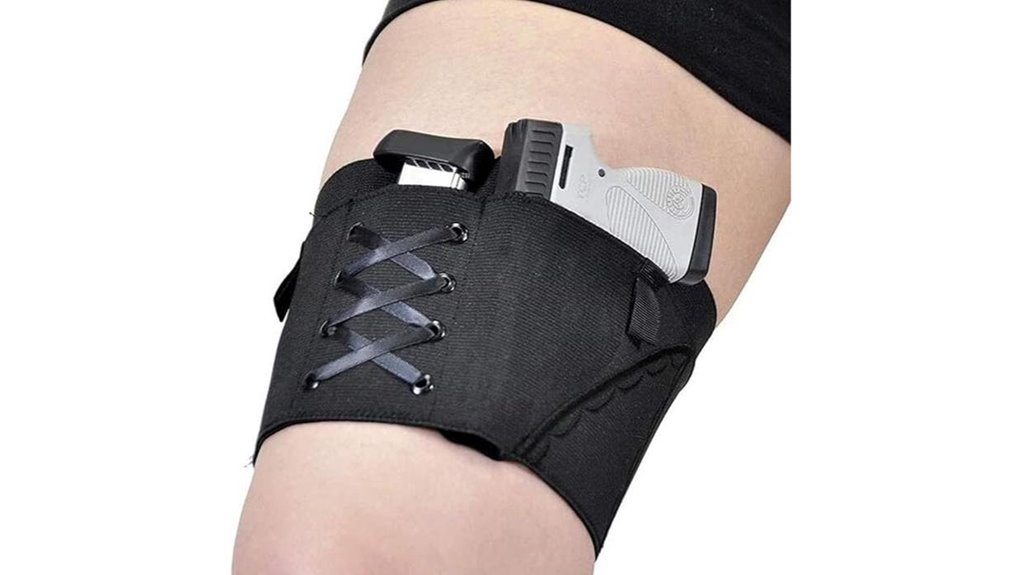 adjustable concealed leg holster