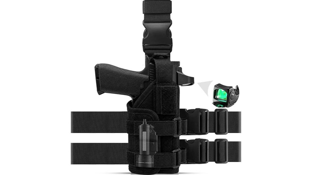 adjustable drop leg holster