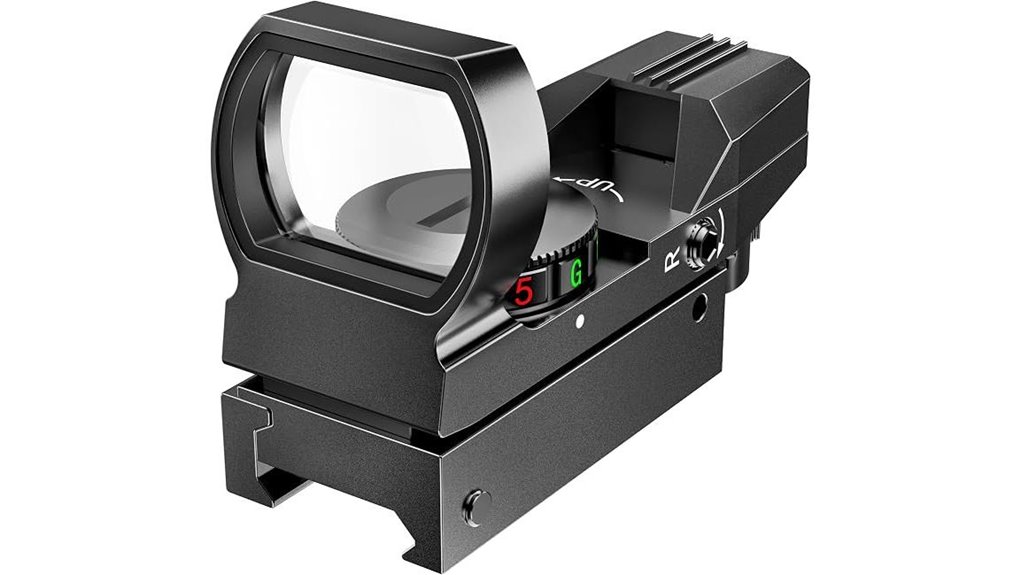 adjustable red green sight