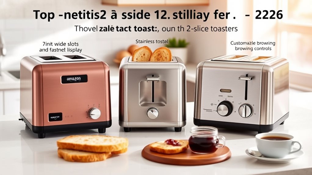 adjustable safe versatile toaster
