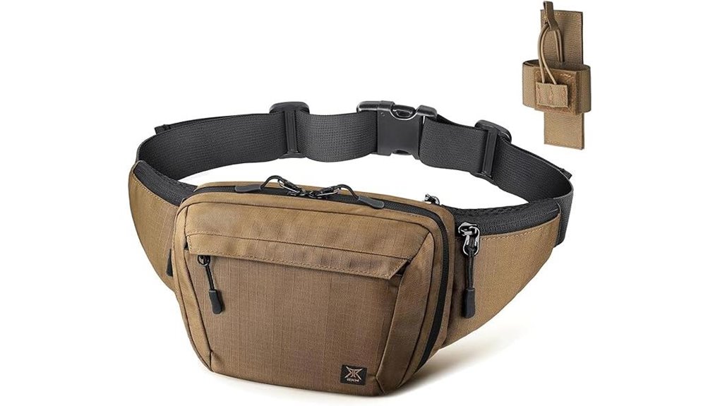 adjustable waist fanny pack