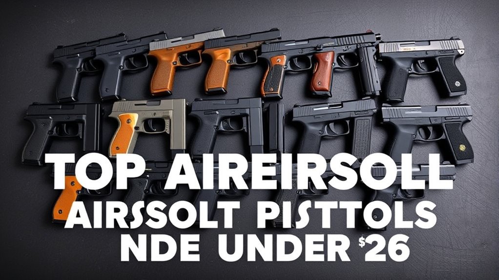 affordable durable airsoft pistols