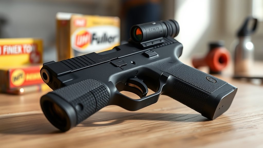 affordable pistol red dot