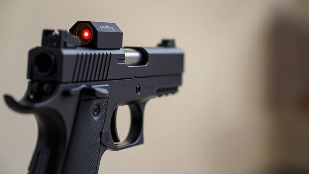 affordable pistol red dot sights
