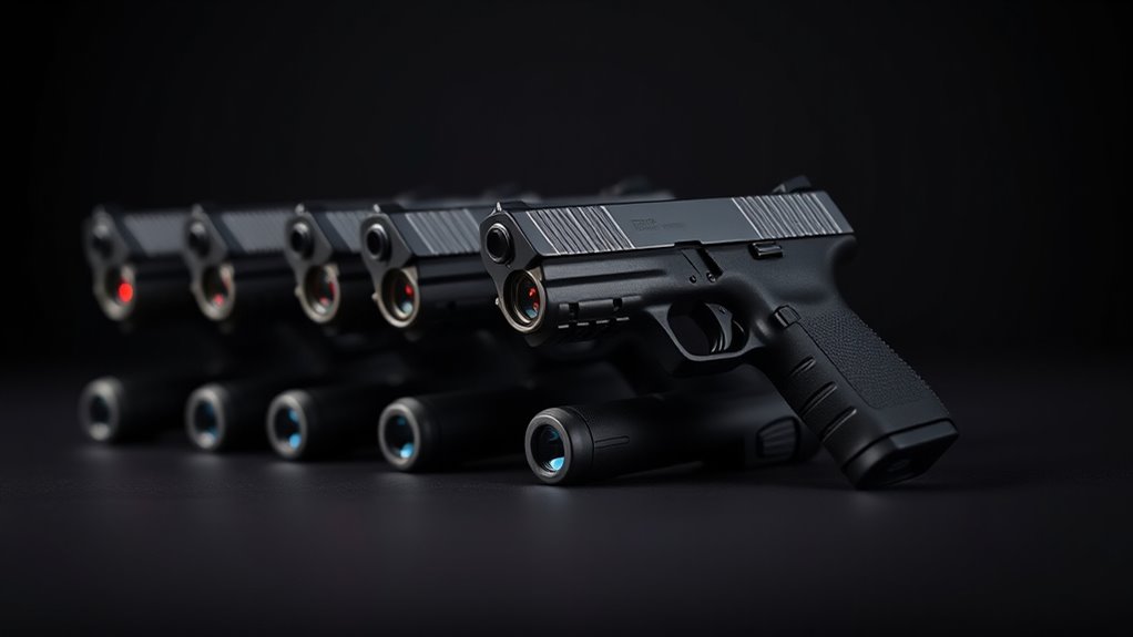 affordable pistol red dot sights
