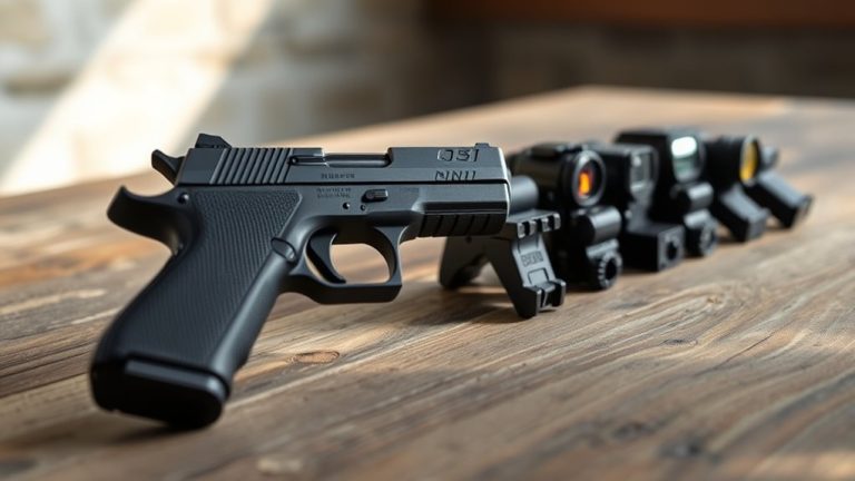 affordable pistol red dot sights