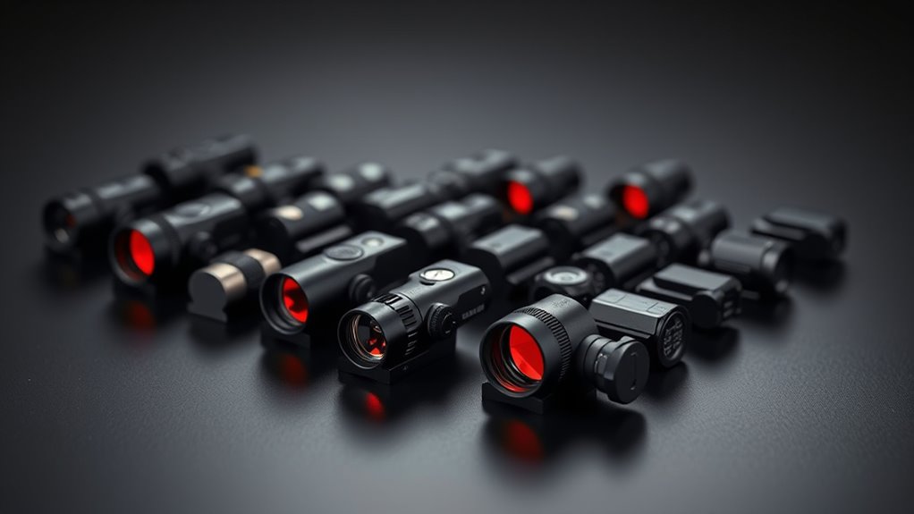 affordable pistol red dots