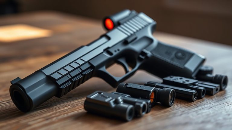 affordable pistol red dots