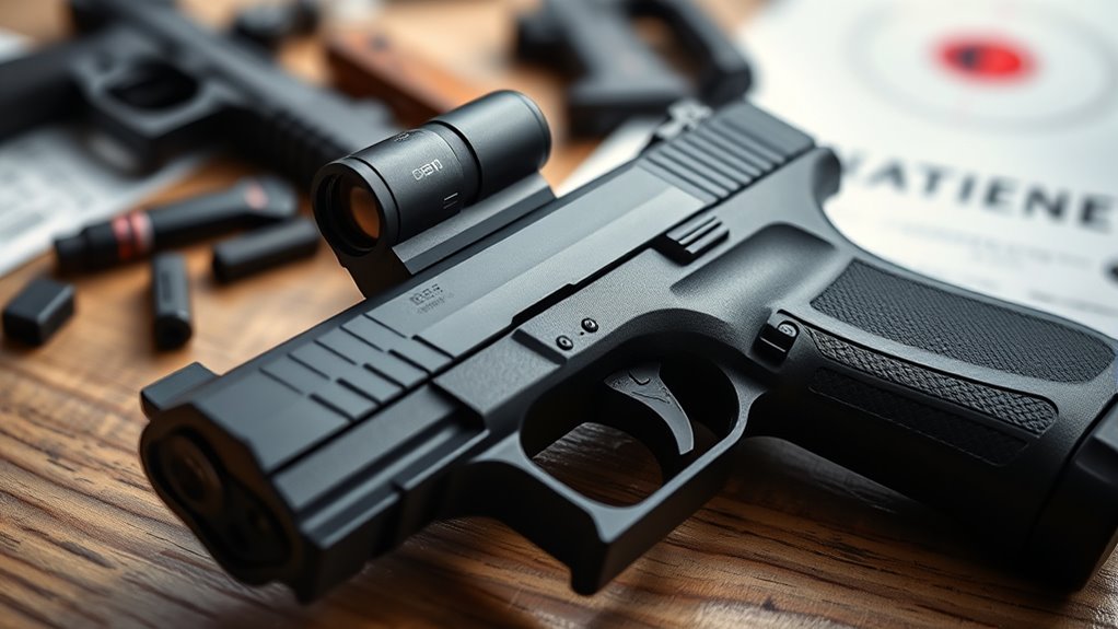 affordable pistol red dots