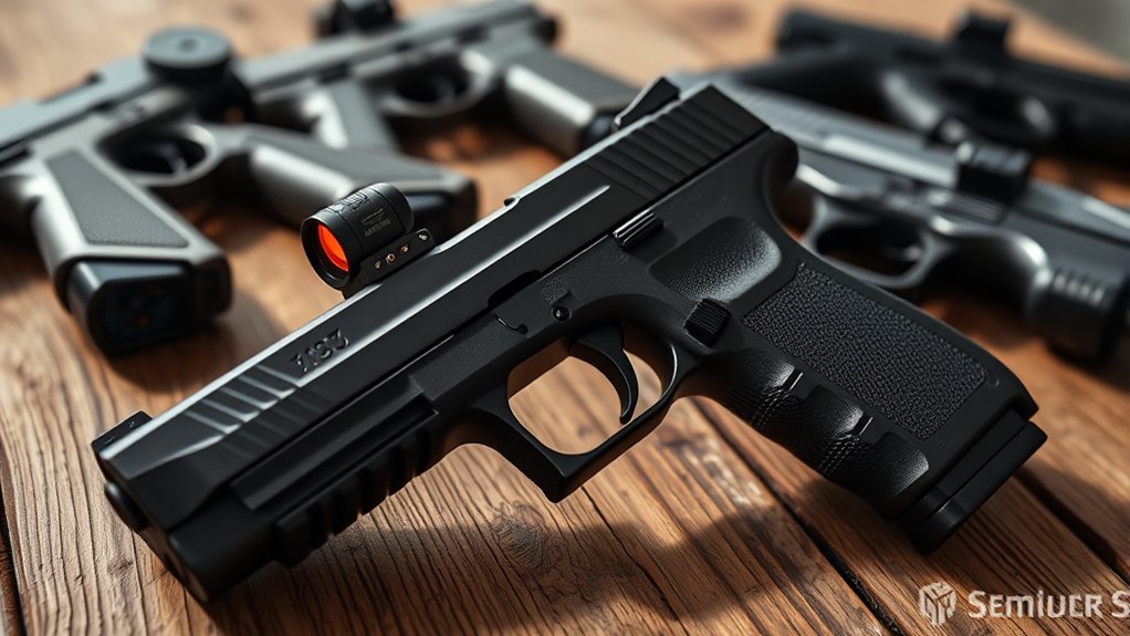 affordable pistol red dots