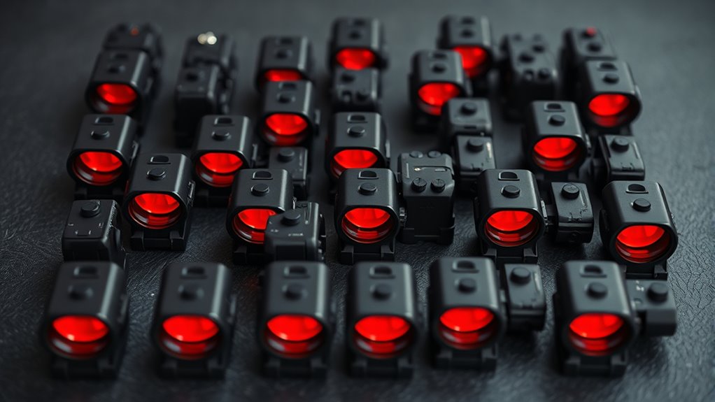affordable pistol red dots