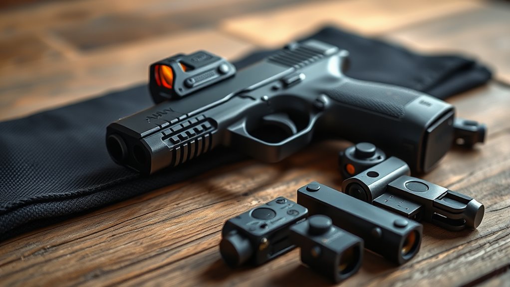 affordable pistol sight options