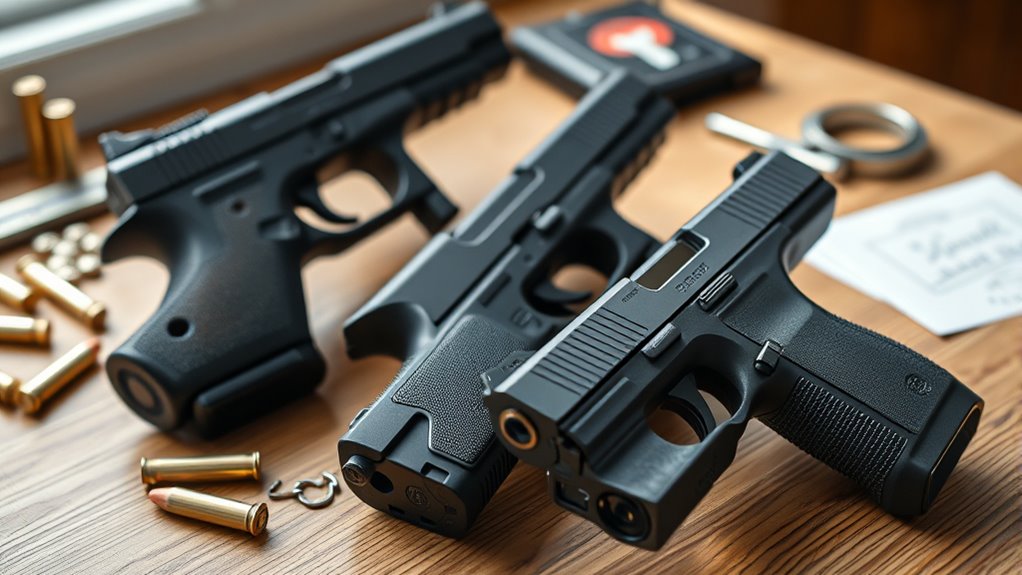 affordable reliable handgun features