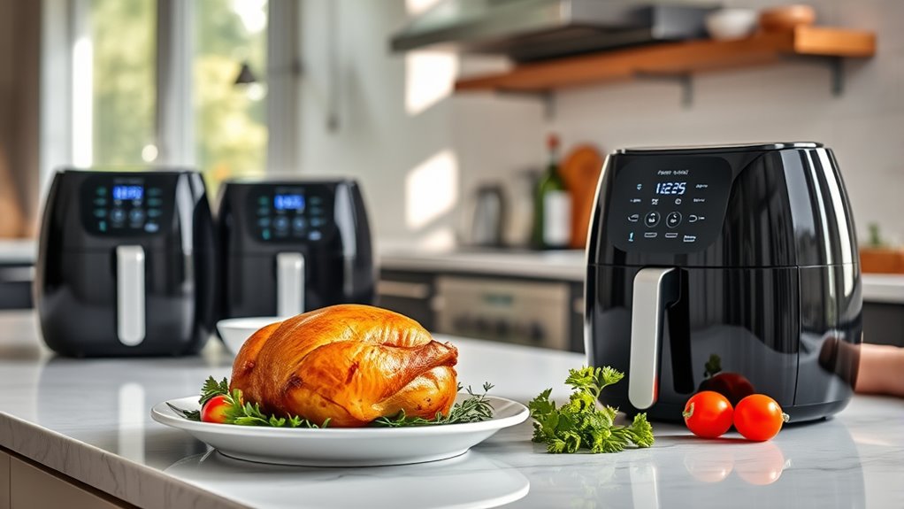 air fryer capacity and safety